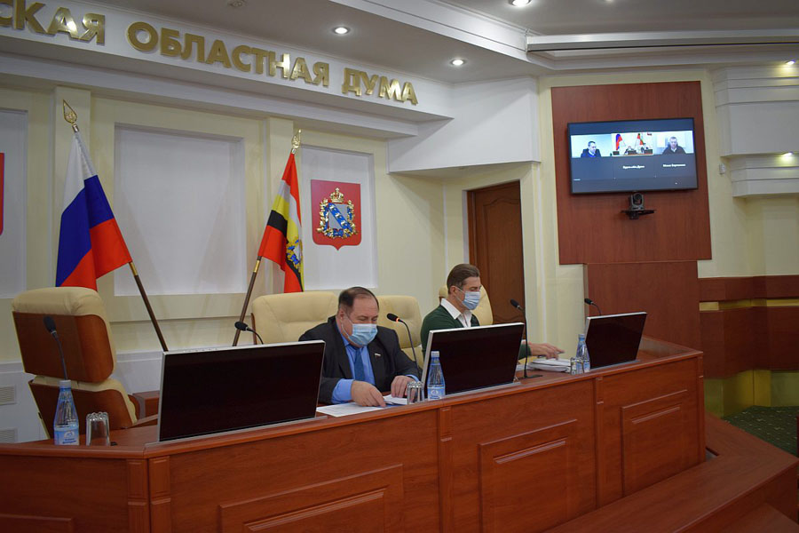 В Курской областной Думе обсудили проблемы и перспективы развития бизнеса