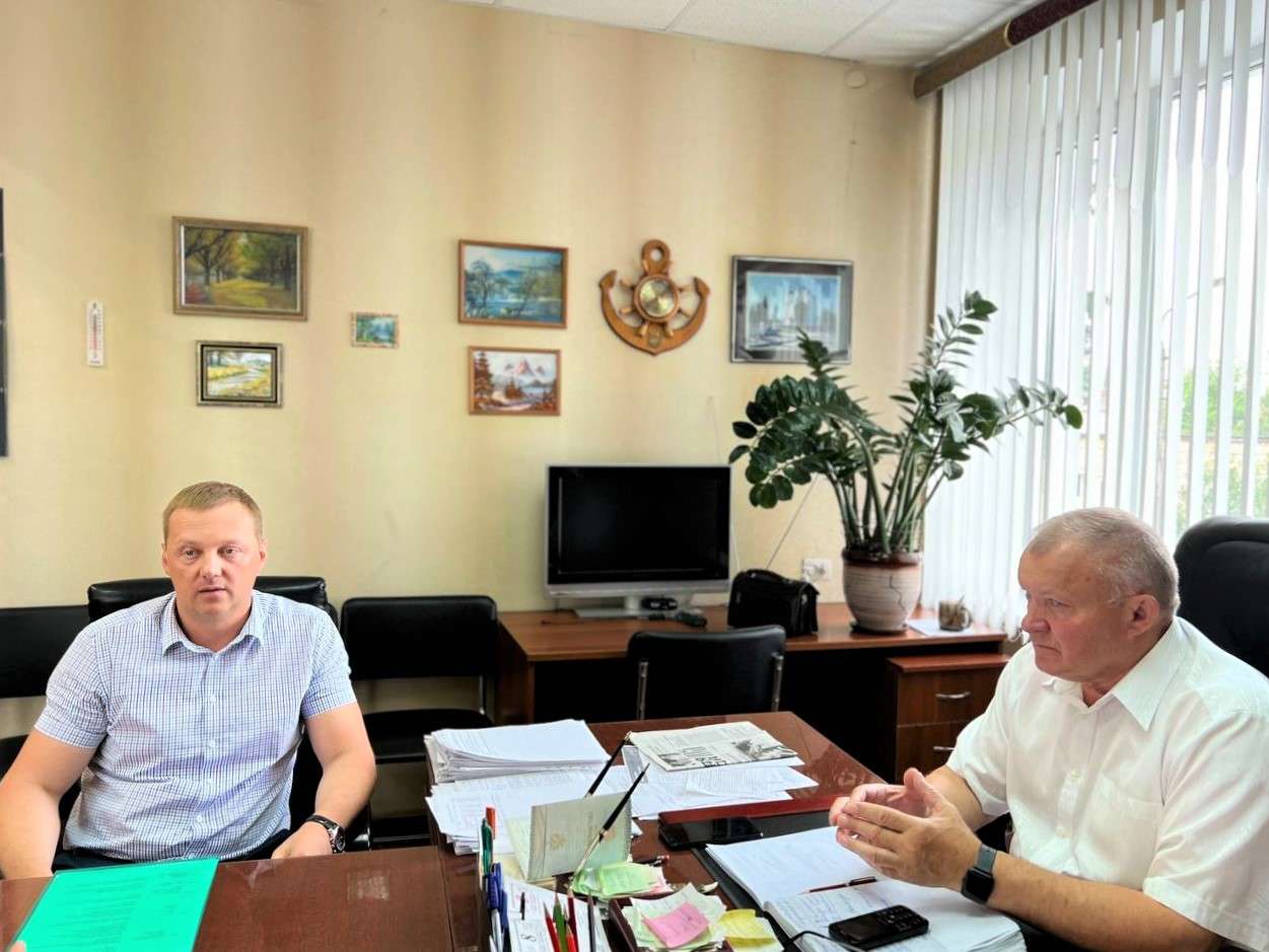 Курский бизнес-омбудсмен Денис Водопьянов встретился с предпринимателями Рыльского района