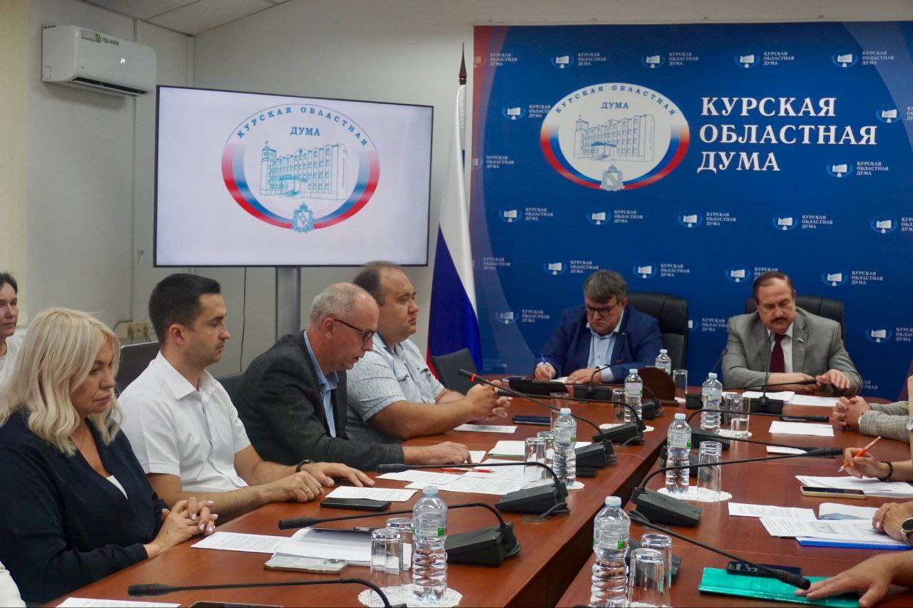 Принял участие в заседании постоянного комитета по предпринимательству, инновационной политике и цифровому развитию Курской областной Думы.