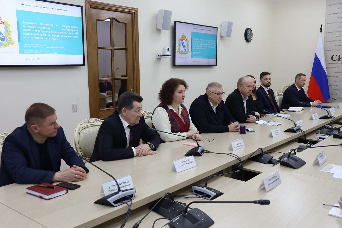 Денис Водопьянов принял участие в заседании по координации совершенствования регуляторной политики